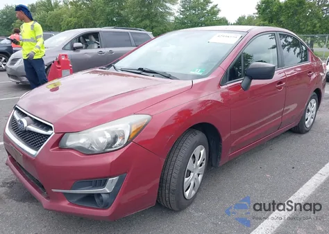 2016 Subaru Impreza 2.0I z USA, uszkodzony, nr VIN JF1GJAA62GG017085